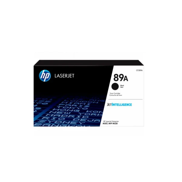 HP 89A Black LaserJet Toner Cartridge – (CF289A)