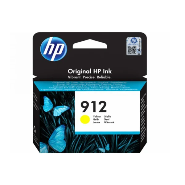 HP 912 Yellow Ink Cartridge-3YL79AE