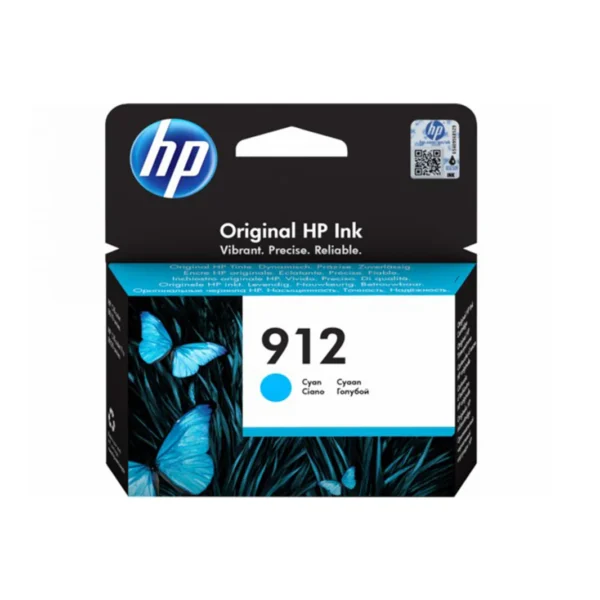 HP 912 Cyan Ink Cartridge- 3YL77AE