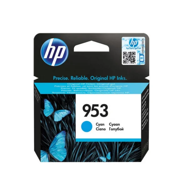 HP 953 Cyan Ink Cartridge-F6U12AE