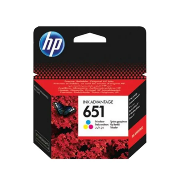 HP 651 Tricolor Ink Cartridge-C2P11AE