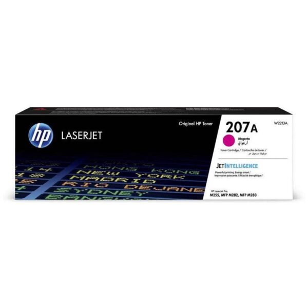 HP 207A Toner Cartridge – 1,250 Pages / Magenta Color / Toner Cartridge – (W2213A)