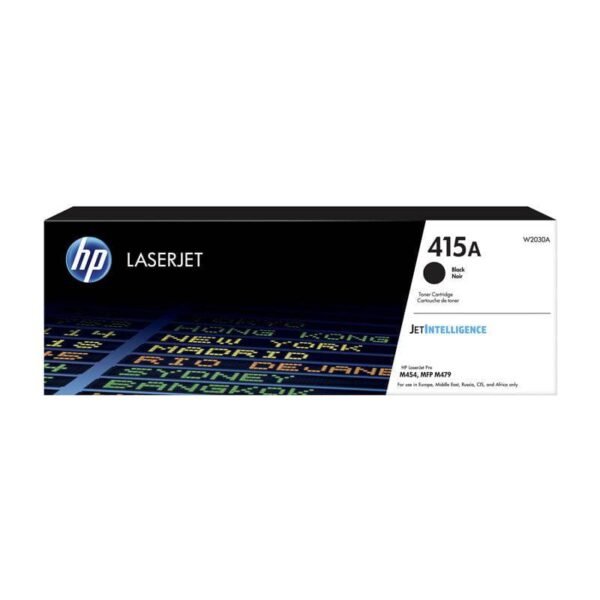 HP 415A Black LaserJet Toner Cartridge – 2.4K Pages / Black Color / Toner Cartridge – (W2030A)