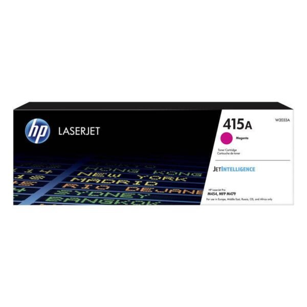 HP 415A Magenta LaserJet Toner Cartridge – 2.1K Pages / Magenta Color / Toner Cartridge – (W2033A)